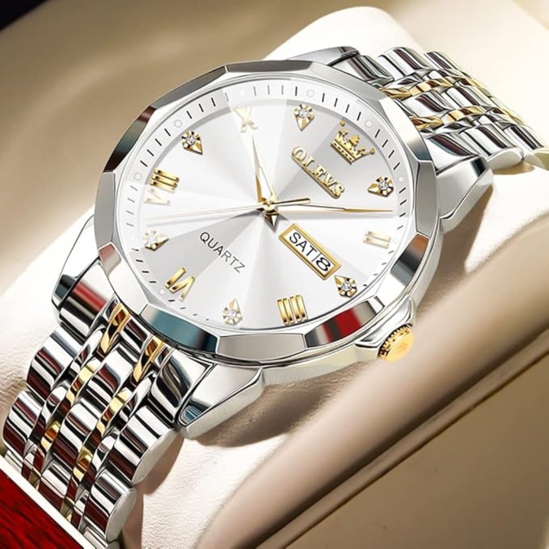 💎 Elevate Your Style with OLEVS – Men’s Luxury Watch | Waterproof & Bold