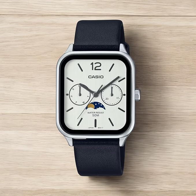 Casio Quartz Moonrise Dial