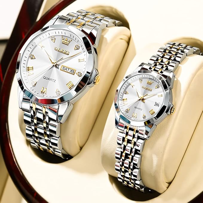 OLEVS Couple Watch Set