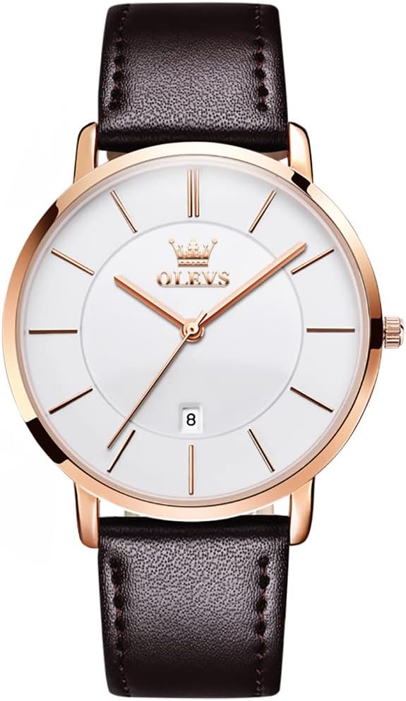 OLEVS Leather Watch