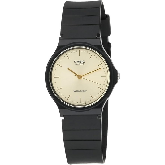 CASIO ROUND SHAPE WATCH WITH SILICON STRAP