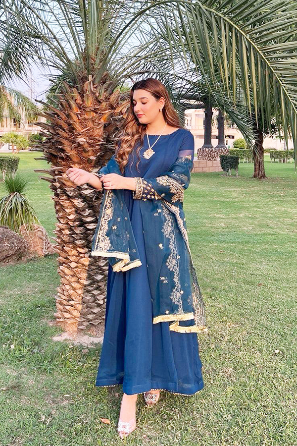 Pure Chiffon Frock 3 Piece