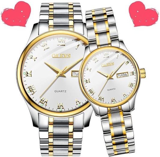 OLEVS Couple Watch Set