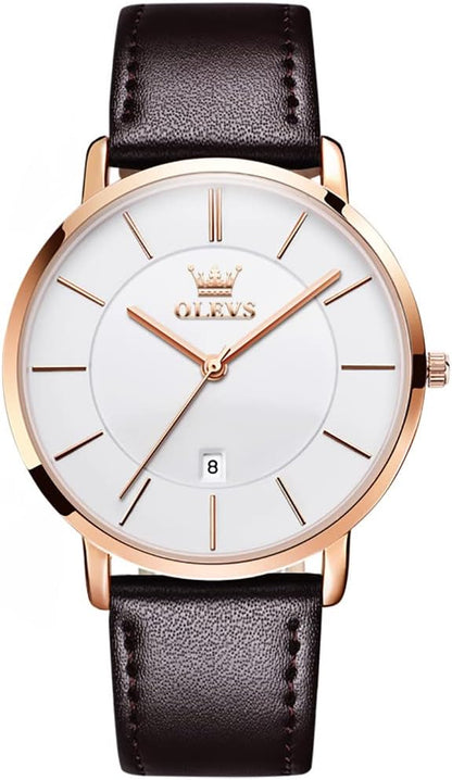 OLEVS Leather Watch