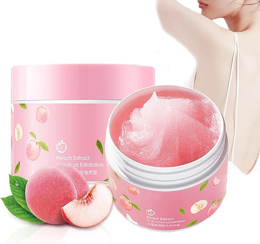 Bioaqua Peach Extract Fruit Acid Exfoliating Face Gel Cream Pink